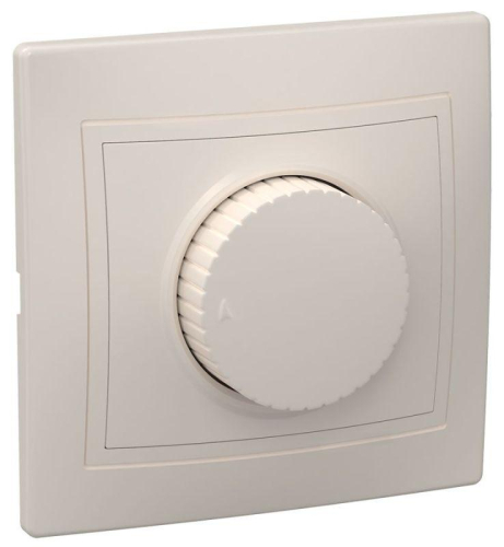 Светорегулятор поворот. СП КВАРТА IP20 ВСР10-1-0-ККм крем. GENERICA EDK10-K33-03-DM