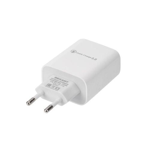 Устройство зарядное сетевое для iPhone/iPad 3 x USB 5В 3А + 1А + 1А бел. Rexant 16-0277 фото 3 Устройство зарядное сетевое для iPhone/iPad 3 x USB 5В 3А + 1А + 1А бел. Rexant 16-0277 фото 3