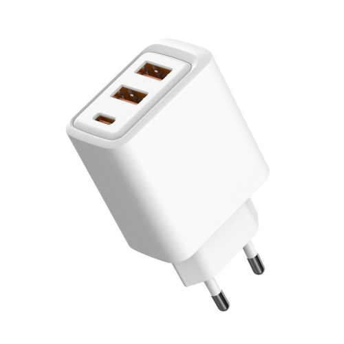 Устройство зарядное сетевое с двумя портами USB-A и одним портом USB-C 10Вт Rexant 18-2213 фото 4 Устройство зарядное сетевое с двумя портами USB-A и одним портом USB-C 10Вт Rexant 18-2213 фото 4