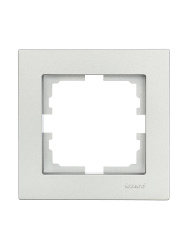 Рамка 1-м VESNA горизонт. платина LEZARD 742-3500-146 Рамка 1-м VESNA горизонт. платина LEZARD 742-3500-146
