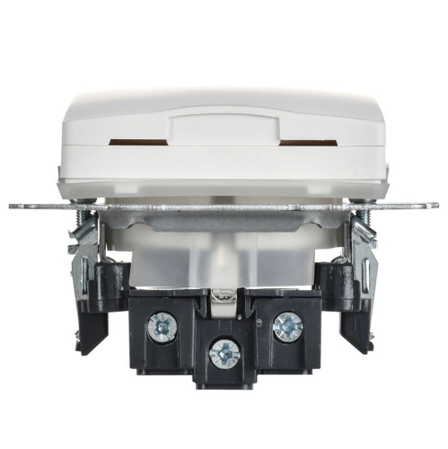 Розетка BRITE РСбш10-3-44-БрАБ 16А IP44 с заземл. защ. шторки с крышкой механизм арктич. бел. IEK BR-R16-16-44-K91 фото 5