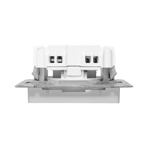 Розетка СП Эпика 16А без заземл. защ. шторки механизм алюм. EKF UP1-SOA-101 фото 7 Розетка СП Эпика 16А без заземл. защ. шторки механизм алюм. EKF UP1-SOA-101 фото 7