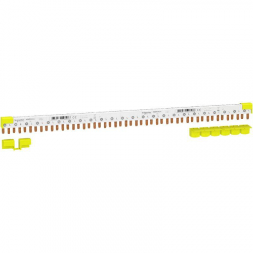 Шинка гребенчатая Acti9 1P+N (NL1…(шаг 9мм)) для iDPN iCV40 iDIFK 80А 24мод. SchE A9XPC624 Шинка гребенчатая Acti9 1P+N (NL1…(шаг 9мм)) для iDPN iCV40 iDIFK 80А 24мод. SchE A9XPC624