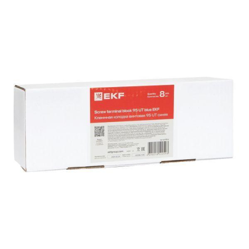 Колодка клеммная винтовая 95 UT син. EKF scr-ut-95-b фото 3