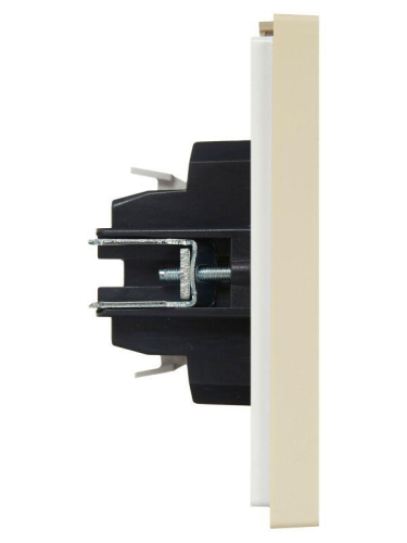 Выключатель проходной 2-кл. СП FORTE&PIANO 10А FP407 ваниль IEK FP-V22-0-10-1-K10 фото 4 Выключатель проходной 2-кл. СП FORTE&PIANO 10А FP407 ваниль IEK FP-V22-0-10-1-K10 фото 4