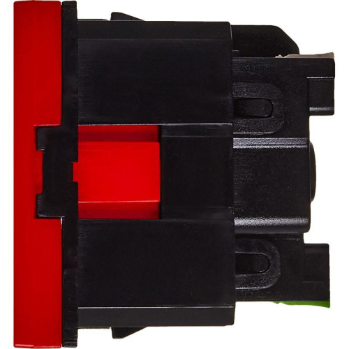 Розетка 2мод. 16А 250В 90град. с заземл. защ. шторки безвинт. зажимы и блокировкой красн. ИЭК Leg 4525061 фото 4