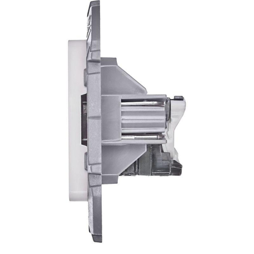 Розетка компьютерная Inspiria RJ45 кат.6 UTP механизм бел. IEK 673830 фото 6