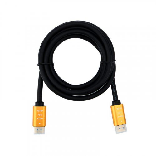 Кабель HDMI - HDMI 2.0 2м Gold Rexant 17-6104 фото 2