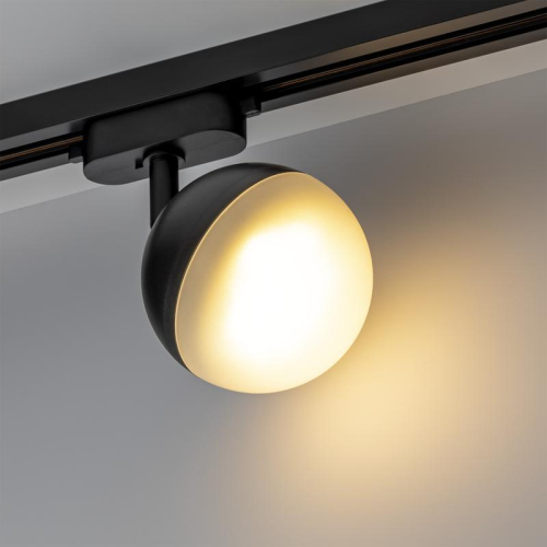 Светильник трековый ARTLINE поворотный шар 100х100х75мм GX53 230В пластик 4кв.м черн. Ritter 59926 9 фото 4