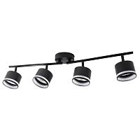 Светильник PCL-0804 max 20Вт (каждая лампа) 4xGX53 IP20 230В BL настен./потолочн. декор. под лампу JazzWay 5066922