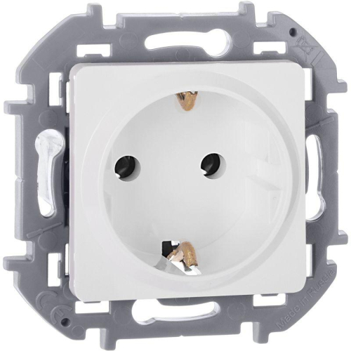 Розетка 1-м СП Inspiria 16А IP20 250В 2P+E немецк. стандарт механизм бел. IEK 673720 Розетка 1-м СП Inspiria 16А IP20 250В 2P+E немецк. стандарт механизм бел. IEK 673720