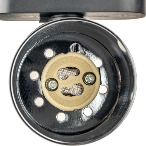 Светильник трековый ARTLINE поворотный 55х55х100мм GU10 230В алюм. 4кв.м хром. Ritter 59877 4 фото 7 Светильник трековый ARTLINE поворотный 55х55х100мм GU10 230В алюм. 4кв.м хром. Ritter 59877 4 фото 7