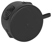 Коробка Тусо распаячная для ОП 60х40мм УХЛ1 черн. Ruvinil 67010МЧ