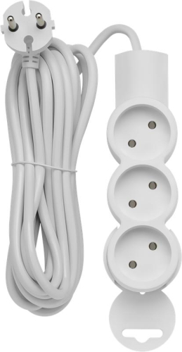 Удлинитель 3х5м без заземл. ПВС 2х0.75 REV 32003 8 фото 3