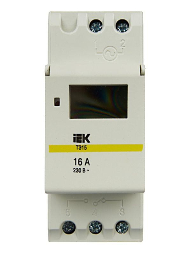 Таймер цифровой ТЭ15 16А 230В на DIN-рейку KARAT IEK MTA10-16 фото 5