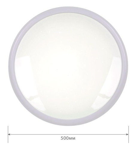 Светильник светодиодный LBS-7737 80Вт 3000-6000К 7800лм настенно-потолочный управляем. пульт бел. Camelion 14531 фото 4