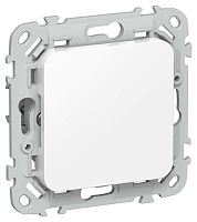 Заглушка СП FLITE ЗГ-ФлБ с суппортом механизм бел. IEK FI-PL10-K01