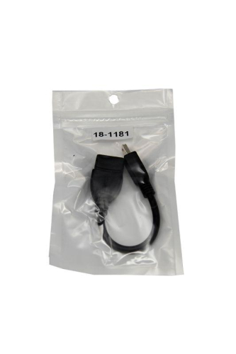 Кабель USB OTG mini USB на USB шнур 0.15м черн. Rexant 18-1181 фото 2 Кабель USB OTG mini USB на USB шнур 0.15м черн. Rexant 18-1181 фото 2