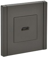 Розетка HDMI FORTE&PIANO FP340 сер. IEK FP-H10-K03