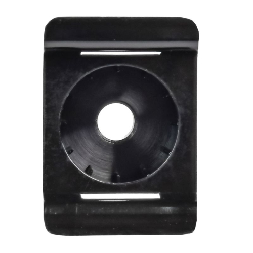 Площадка монтажная 16х23 под пистолет черн. (уп.100шт) IEK UHP20-16-23-100-K02 фото 4