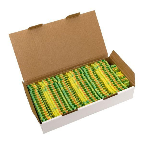 Колодка клеммная пружинная 4 Push-in 3 вывода земля EKF PIT-4-3-pe фото 2 Колодка клеммная пружинная 4 Push-in 3 вывода земля EKF PIT-4-3-pe фото 2