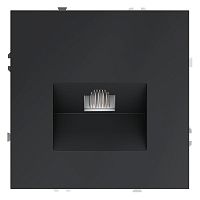 Розетка компьютерная 1-м СП S70 RJ45 кат.6 механизм графит Voltum VLS060107