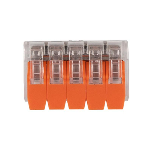 Клемма монтажная рычажного соединения PTC-5P 221-415 450В 32А 0.14-4.0кв.мм JazzWay 5050945 фото 3 Клемма монтажная рычажного соединения PTC-5P 221-415 450В 32А 0.14-4.0кв.мм JazzWay 5050945 фото 3