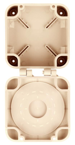 Коробка распределительная133х120х60 двухкомпонентн. для видеокамер HF IP68 беж. Ruvinil 67080БЖ фото 2