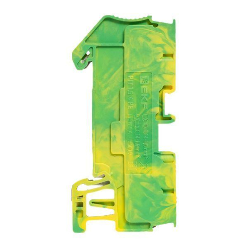 Колодка клеммная пружинная 1.5 Push-in 4 вывода земля EKF PIT-1.5-4-pe фото 5 Колодка клеммная пружинная 1.5 Push-in 4 вывода земля EKF PIT-1.5-4-pe фото 5