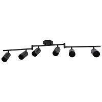 Светильник PCL-0606 6xGU10 IP20 230В BL настен./потолочн. декор. под лампу JazzWay 5066762