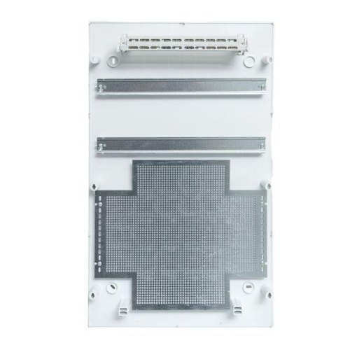 Щит комбинированный Unix 2х18мод. + 1 монтаж. плата 4 габарит IP41 прозр. дверь PROxima EKF ux-2x18+1m-n фото 2