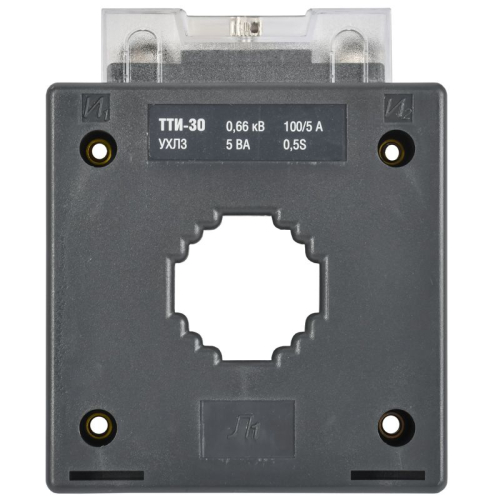 Трансформатор тока ТТИ-30 100/5А кл. точн. 0.5S 5В.А МПИ08 IEK ITT20-3-05-0100-08 фото 3