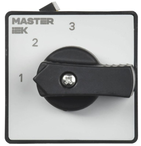 Переключатель кулачковый 10А (сх. 82) стандартная рукоятка IEK MI-CS10-010-082 фото 2 Переключатель кулачковый 10А (сх. 82) стандартная рукоятка IEK MI-CS10-010-082 фото 2