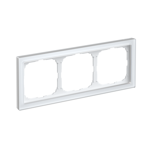 Рамка 3-м ArtGallery Pure органич. стекло бел. SE GAL320103 фото 2