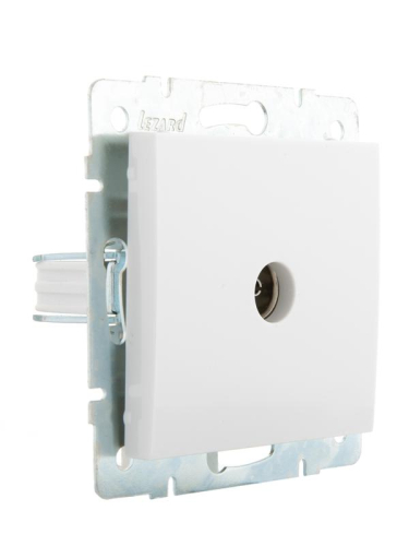 Розетка телевизионная оконечная TV СП Rain 16А IP20 механизм бел. LEZARD 703-0288-130 фото 3 Розетка телевизионная оконечная TV СП Rain 16А IP20 механизм бел. LEZARD 703-0288-130 фото 3