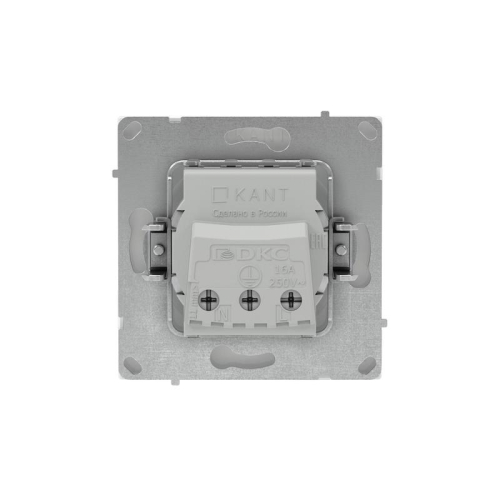 Розетка силовая KANT 2P+E без шторки бел. магнолия DKC 7000033 фото 5 Розетка силовая KANT 2P+E без шторки бел. магнолия DKC 7000033 фото 5