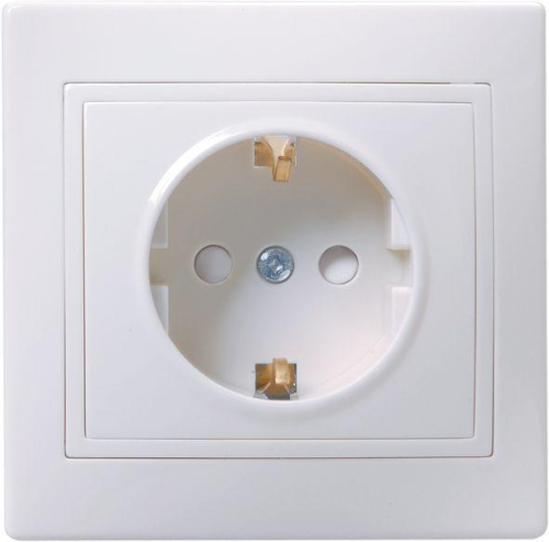 Розетка 1-м СП Кварта РСш10-3-КБ 16А IP20 с заземл. защ. шторки бел. GENERICA ERK11-K01-16-DM Розетка 1-м СП Кварта РСш10-3-КБ 16А IP20 с заземл. защ. шторки бел. GENERICA ERK11-K01-16-DM
