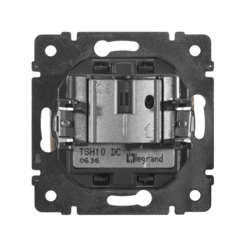 Розетка телевизионная оконечная TV/FM/SAT Valena 10дБ 2400МГц сл. кость Leg 774336 фото 2