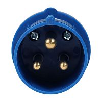 Вилка кабельная 013 16А 220AC 2P+PE 6ч IP44 КЭАЗ 222735