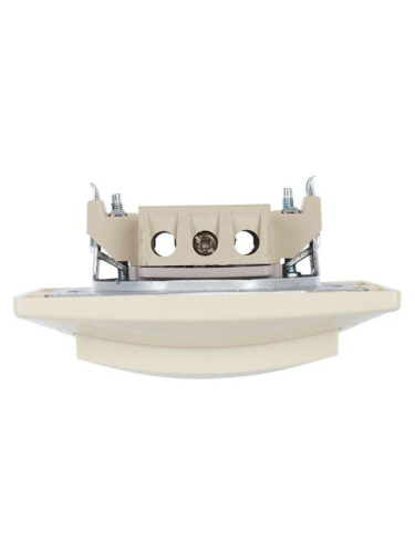 Выключатель 1-кл. СП Кварта 10А IP20 ВС10-1-1-ККм с индикацией крем. GENERICA EVK11-K33-10-DM фото 5