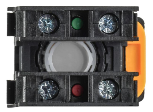 Кнопка d22мм 1НО+1НЗ MASTER бел. IEK MI-BT60-11-3-22-K01 фото 3