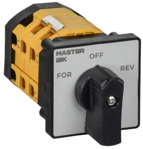 Переключатель кулачковый 10А (сх. 11) стандартная рукоятка IEK MI-CS10-010-011 Переключатель кулачковый 10А (сх. 11) стандартная рукоятка IEK MI-CS10-010-011