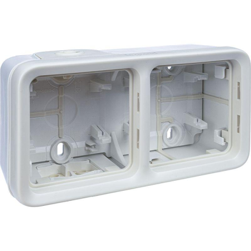 Коробка установочная ОП 2-м Plexo горизонт. бел. Leg 069690 фото 4