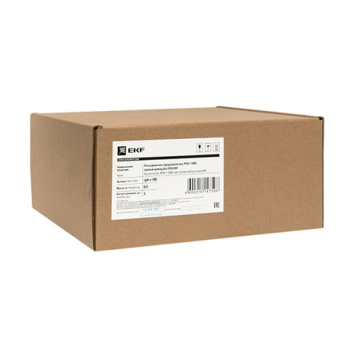 Разъединитель-предохранитель РПБ-1 100А правый привод без ППН Basic EKF rpb-r-100 фото 2