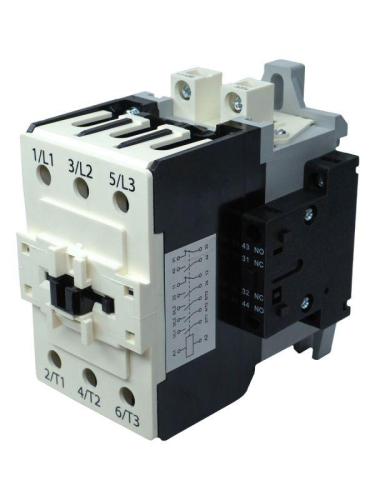 Пускатель электромагнитный ПМ12-063151 УХЛ4 В 63А 110В/50Гц 2НО+2НЗ IP20 нереверсивный без реле Электротехник ET013899