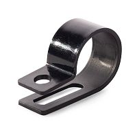 Скоба СНК 20 пластик. черн. (уп.100шт) Fortisflex 103933