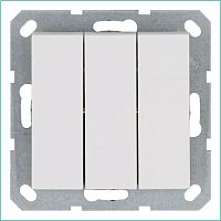 Выключатель 3-кл. 10А IP20 механизм бел. глянцевый Jasmart G3031W
