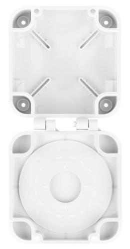 Коробка распределительная133х120х60 двухкомпонентн. для видеокамер HF IP68 бел. Ruvinil 67080Б фото 2