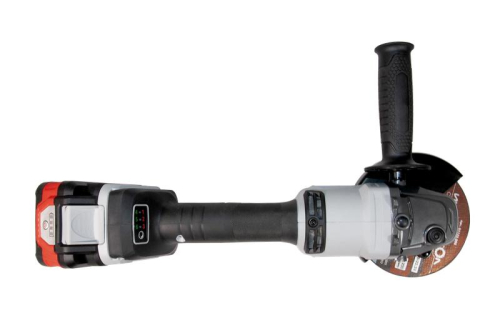 Машина шлифовальная угловая аккумуляторная бесщеточная УШМ-125/36ВМЭ 125мм АПИ 36В 2 АКБ 2.0А.ч ЗУ ИНТЕРСКОЛ 956.2.2.70 фото 5