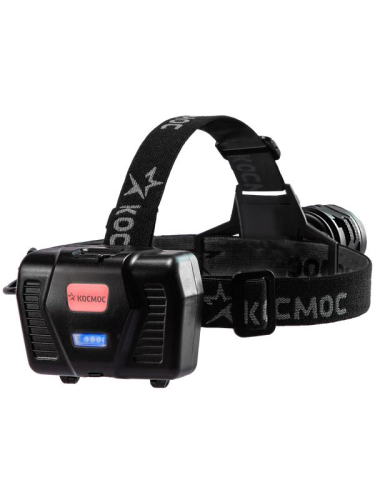 Фонарь налобный аккум. 10Вт Laser LED/Li-ion18650 3х1200мА.ч алюм. КОСМОС (KOC854Lit) фото 2